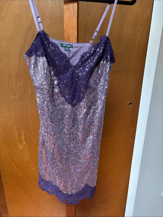 wild fable Other - Costume Sequin Lace Slip Dress w/accessories size sm worn 1 x